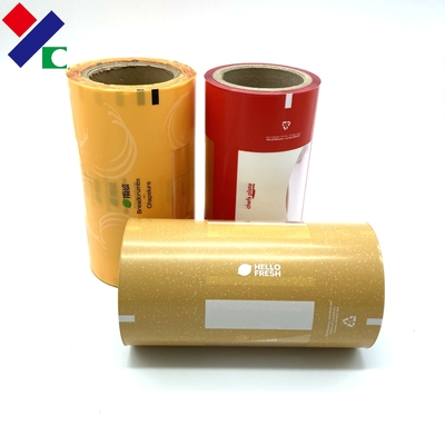 Tea Coffee Sachet Film Roll Packaging Foil Materials Easy Tear Notches