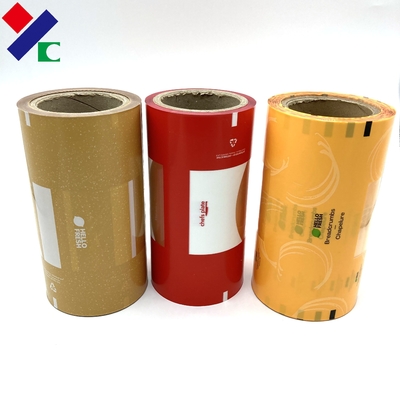 Tea Coffee Sachet Film Roll Packaging Foil Materials Easy Tear Notches