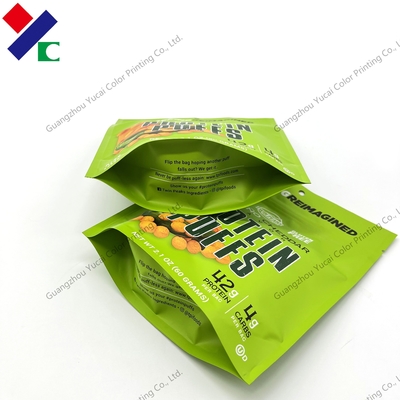 Dried Jackfruit Okra Stand Up Zipper Foil Pouch Food Packaging 100g